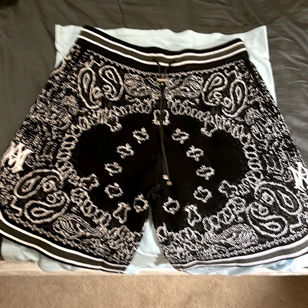 Brand new Amiri XL shorts.